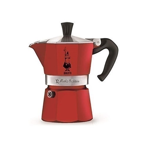 CAFETERA BIALETTI MOKA 1TZA ROJA